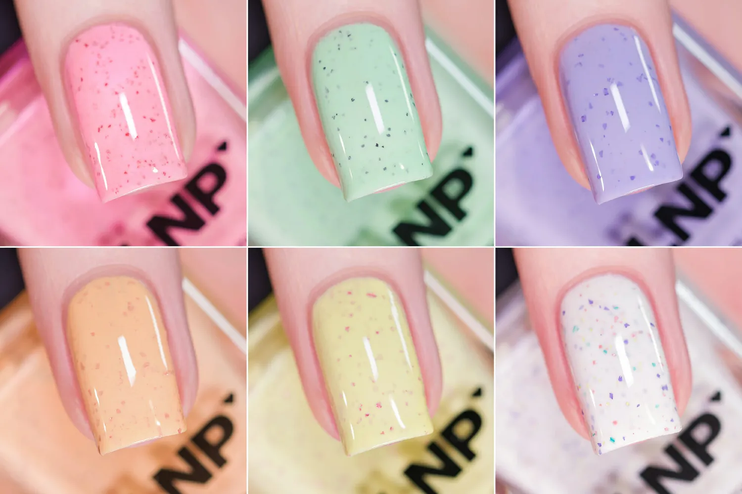 ILNP Something Sweet Collection nagellack 6-pack pastell