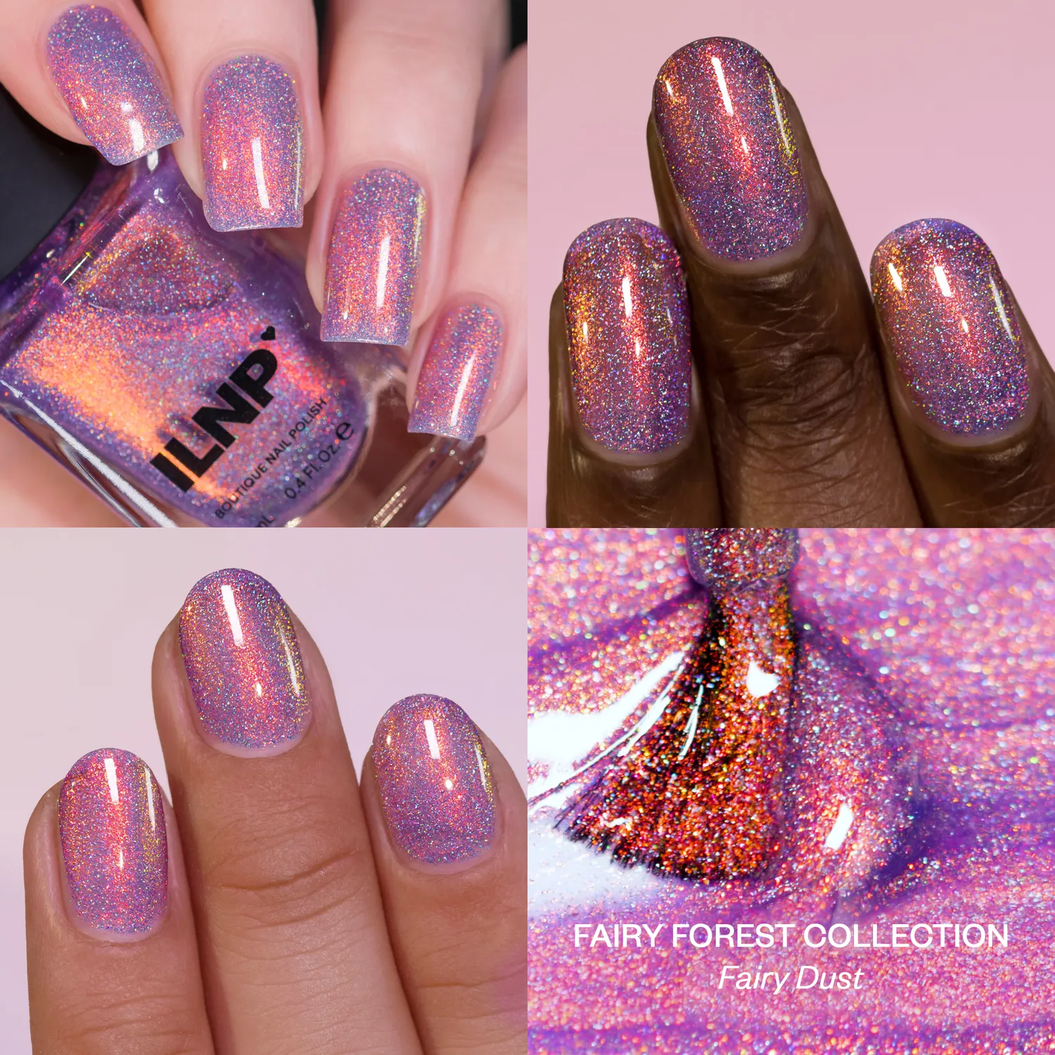 ILNP Fairy Dust nagellack lila jelly orange skimmer