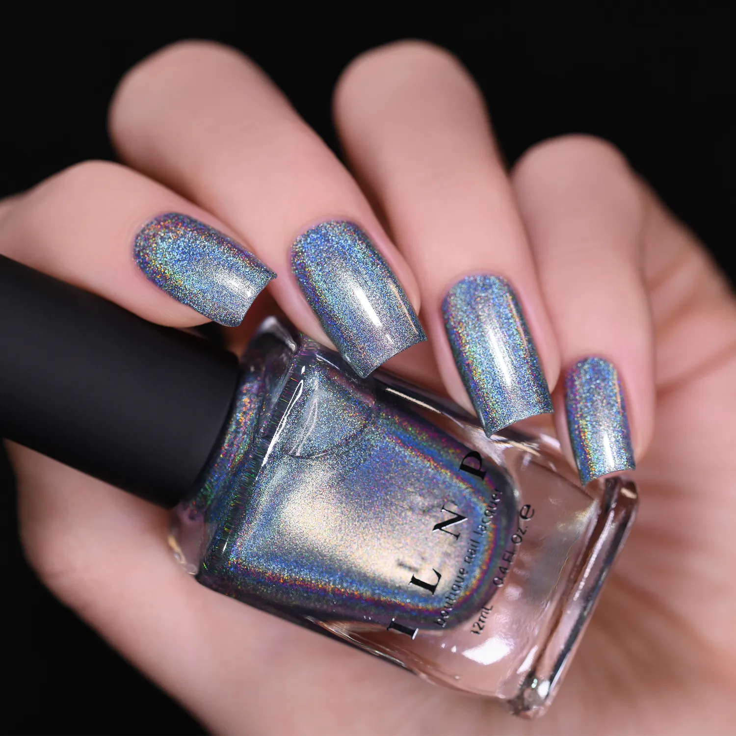 ILNP Ultra Holo First Snow nagellack isblå