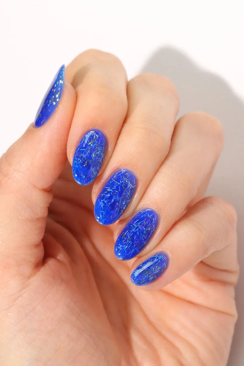 Cirque Colors Twinkle Tweed glitter topper holographic