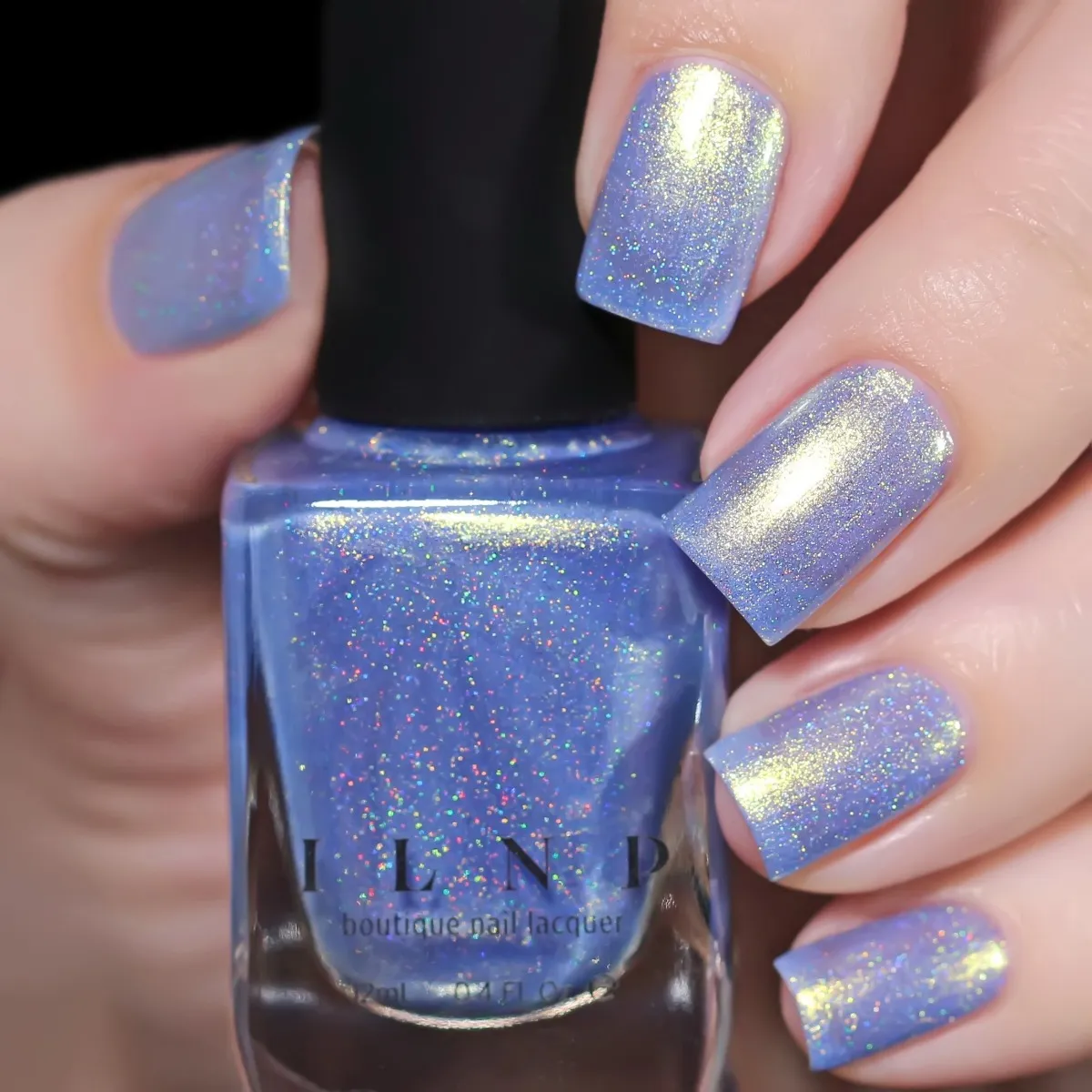 ILNP Summer Feels Freefall nagellack periwinkle holo