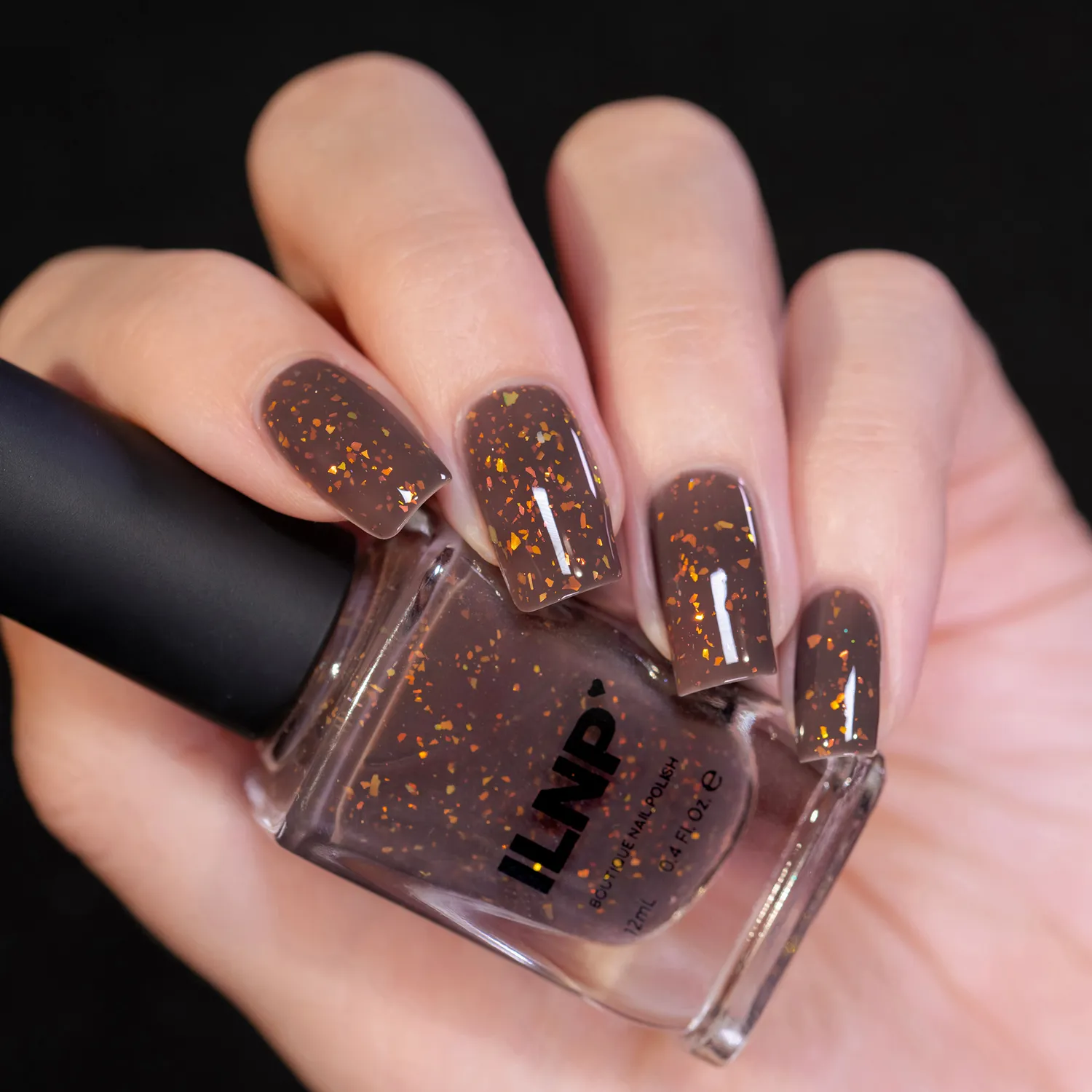 ILNP After The Rain Dark Roast nagellack brun