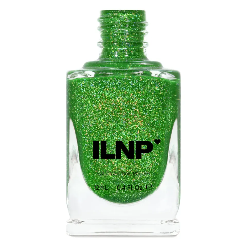 ILNP Someday nagellack limegrön holografisk