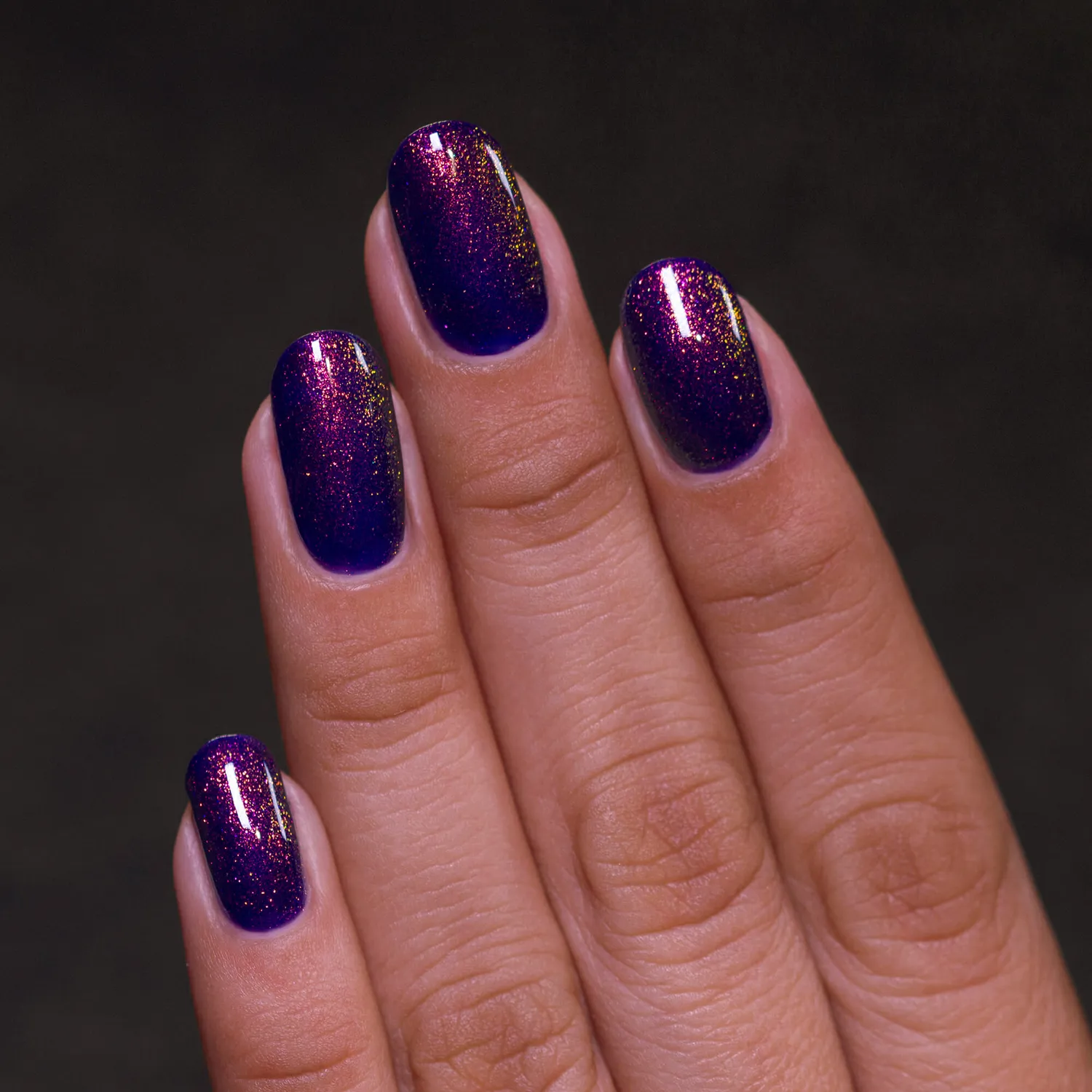 ILNP Trapped Hallucinate nagellack shimmer indigo