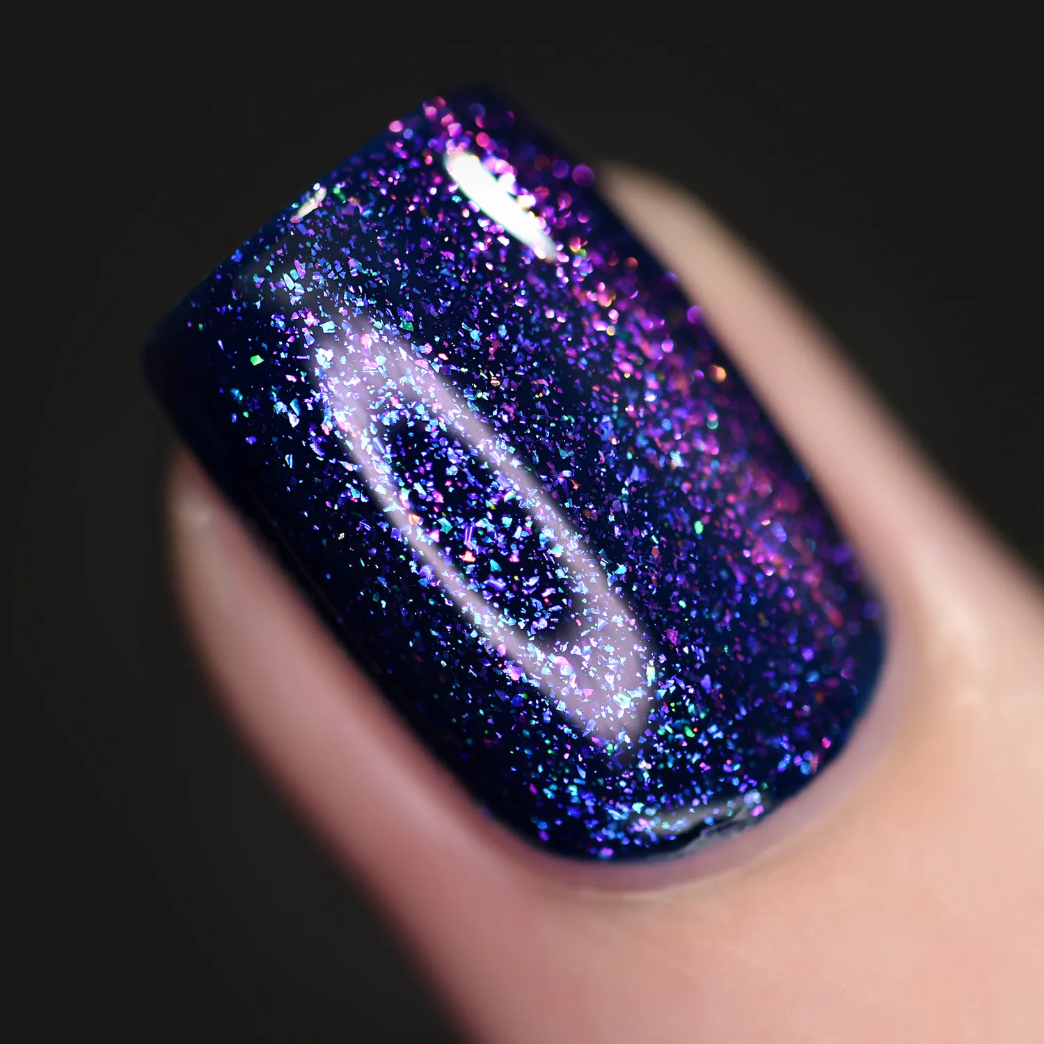 ILNP nagellack Moonstone topper skiftande
