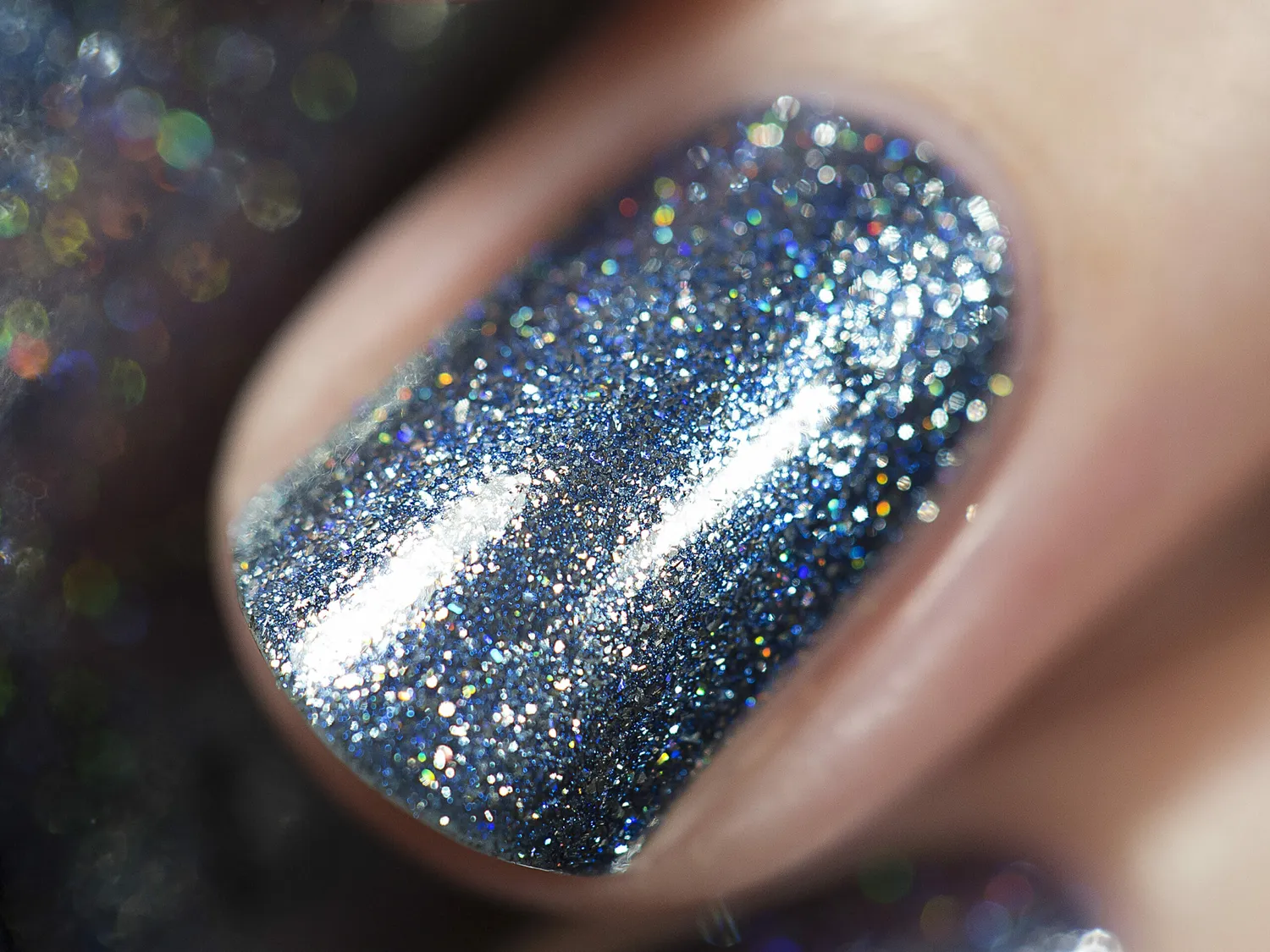 ILNP Ultra Metallic Arctic Lights nagellack isblå