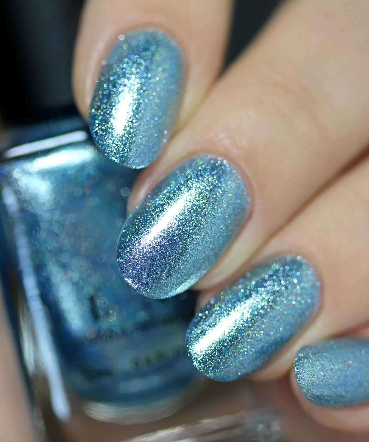 ILNP New Day nagellack isblå metallic