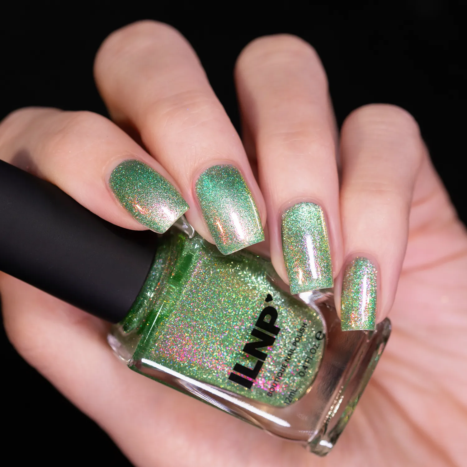 ILNP Power Surge nagellack grön magnetiskt
