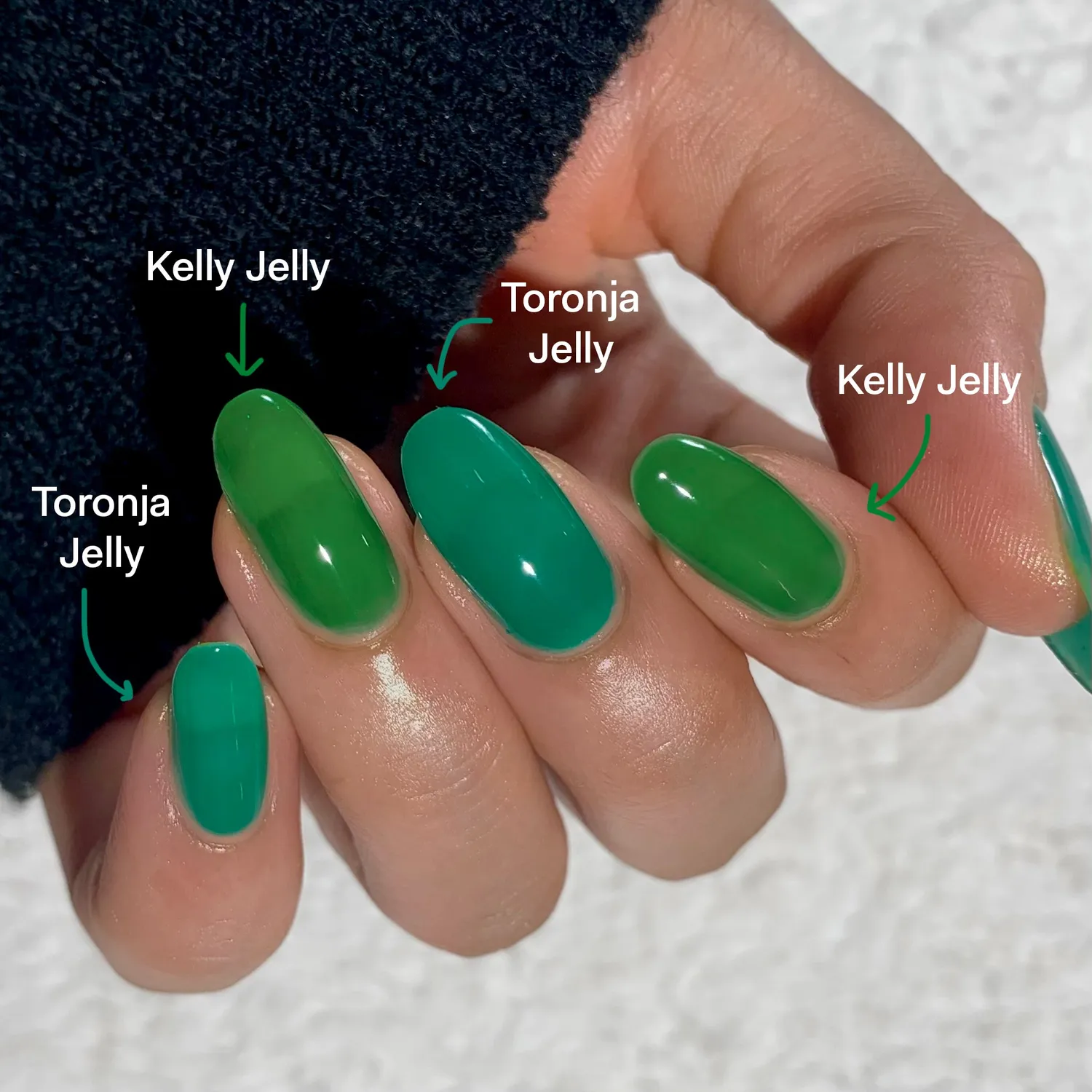 Cirque Colors Toronja Jelly nagellack grön