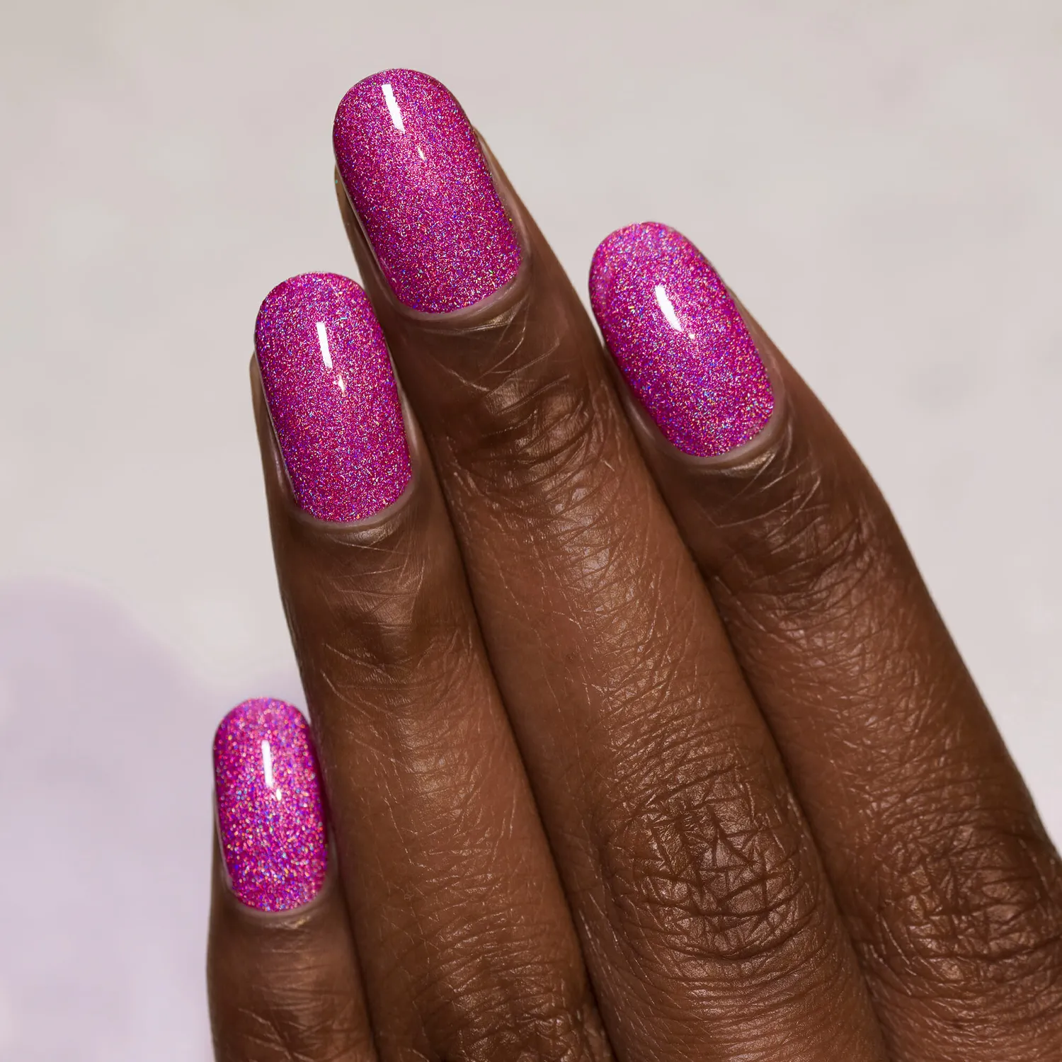 ILNP Paige nagellack holografisk bärrosa