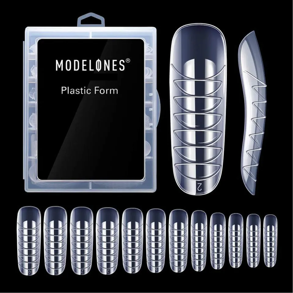 Modelones Dual Forms nageltippar 120-pack full cover