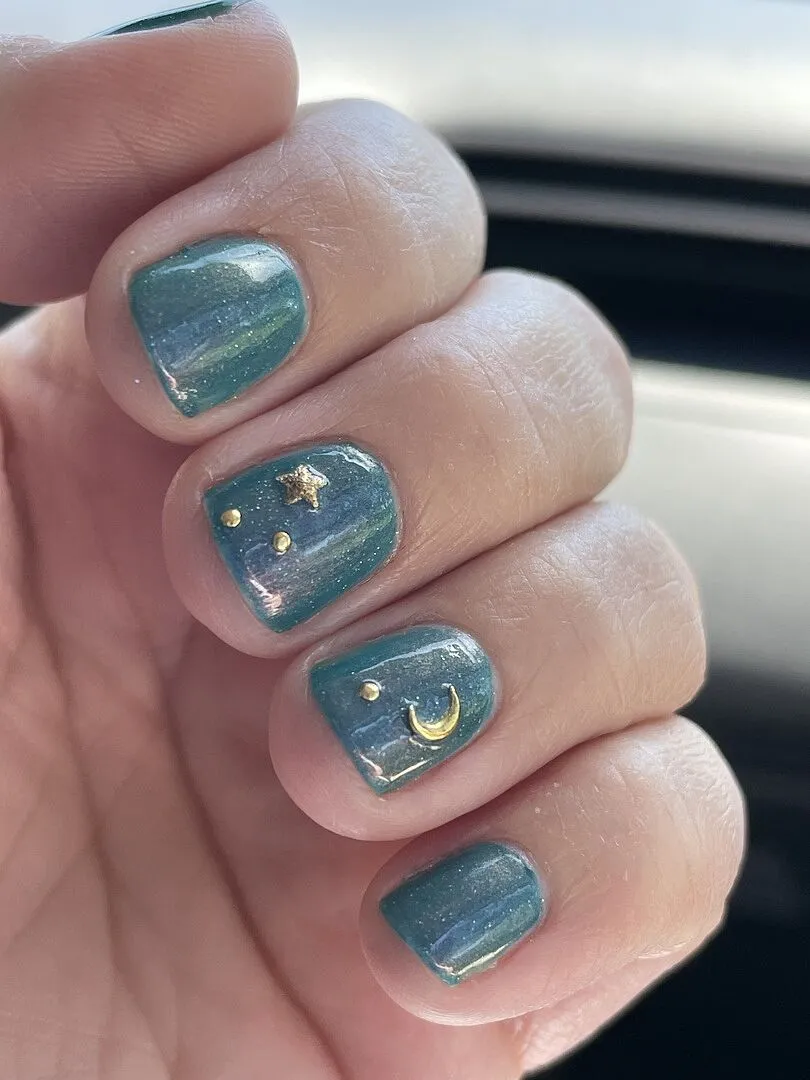 Cirque Colors Taos nagellack teal rosa skimmer