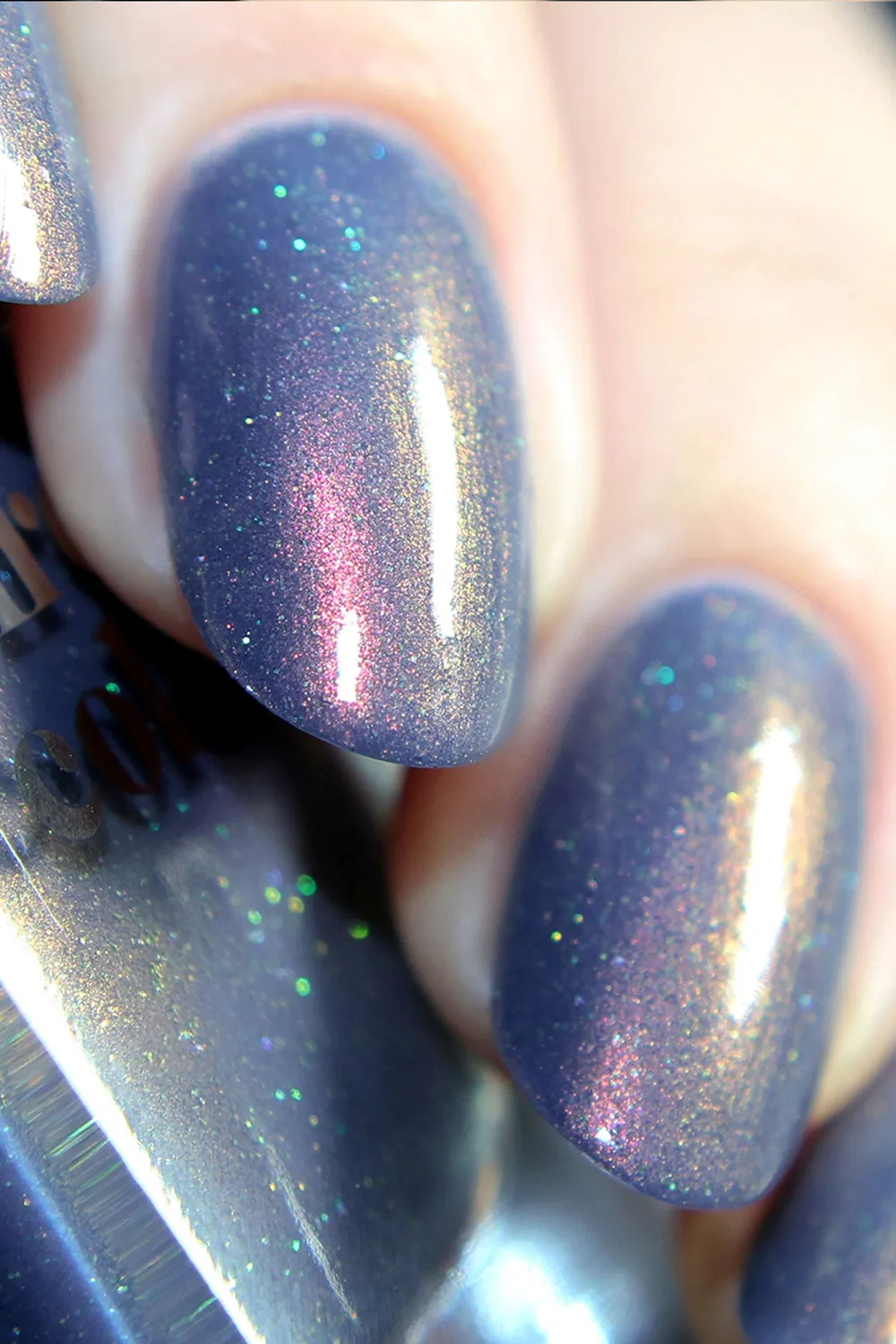 Cirque Colors Velvetine nagellack skifferblå koppar