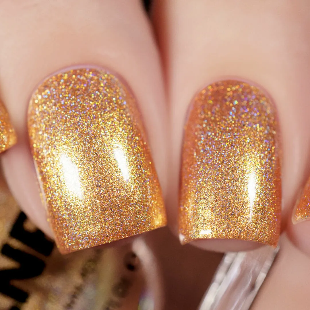 ILNP Golden Hour Sundown nagellack guld shimmer