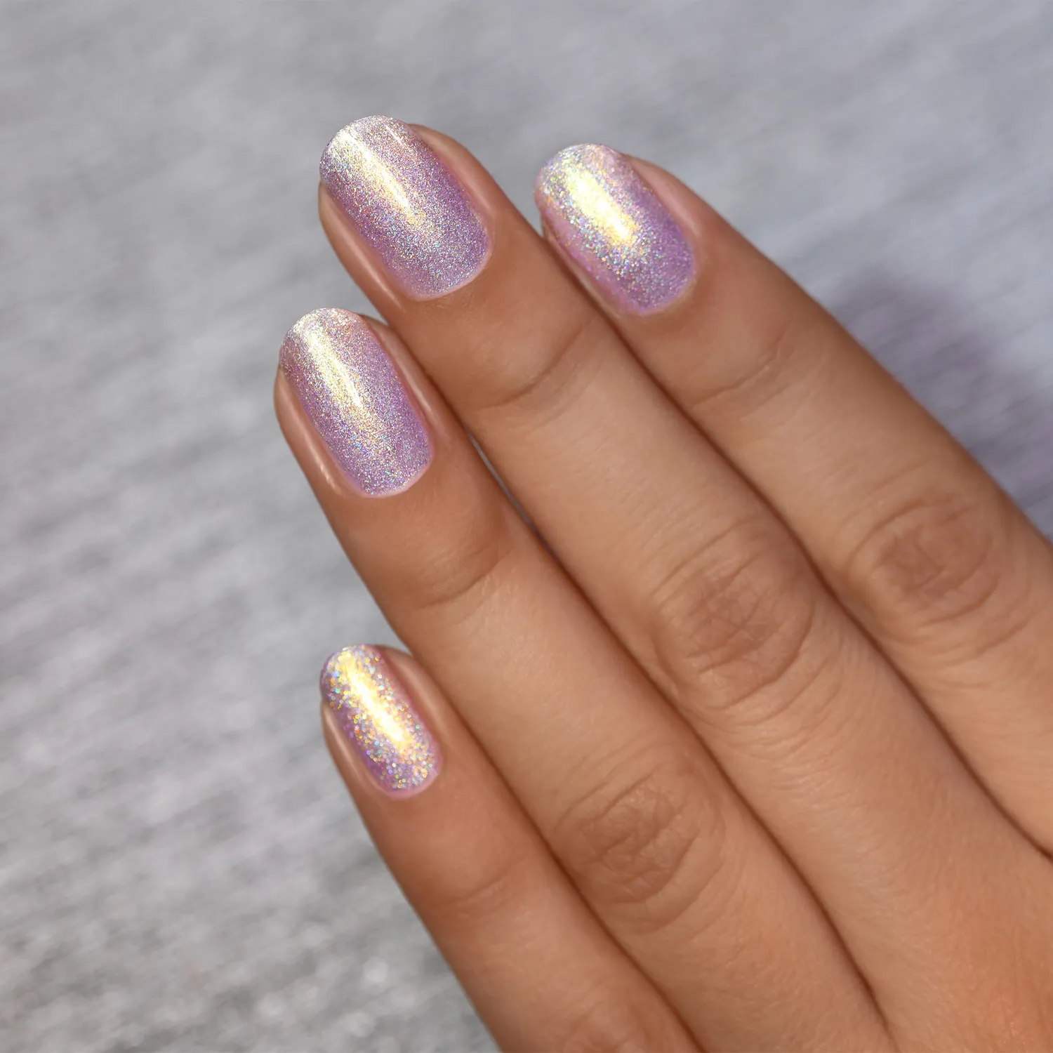 ILNP In The Clouds nagellack lila holo