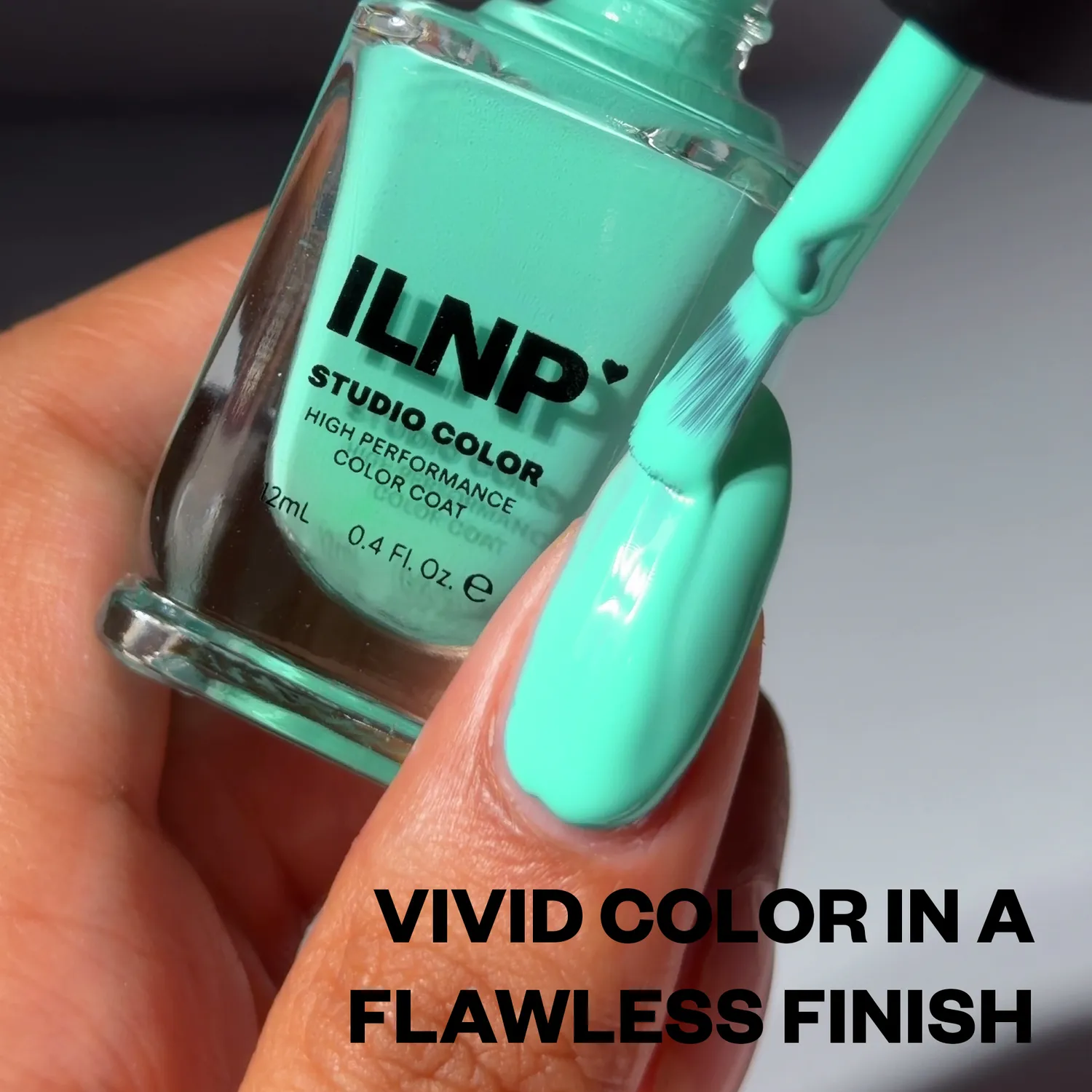 ILNP Throwback Low Tide nagellack turkos kräm