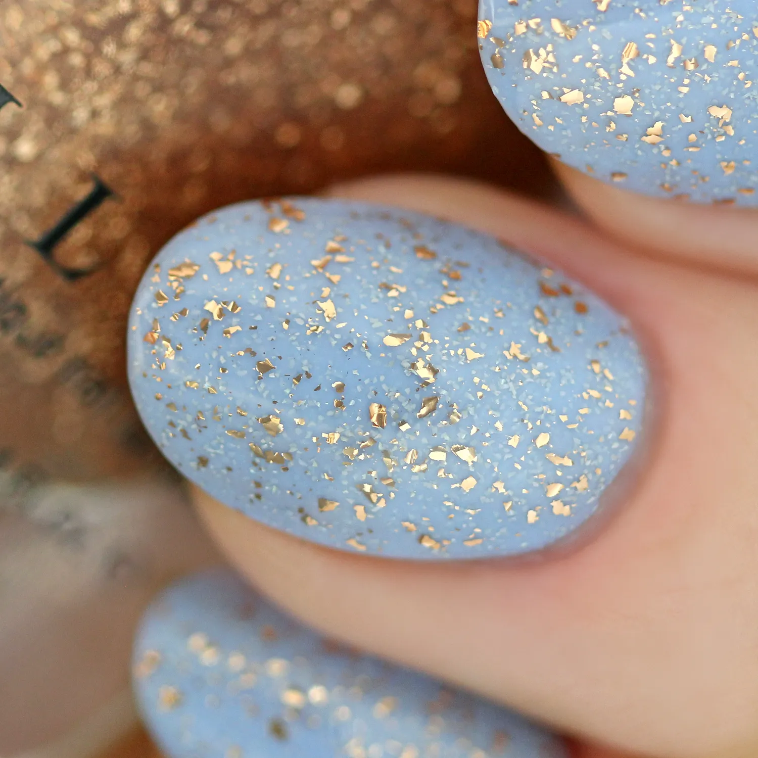 ILNP At Sea Compass topper koppar flakes