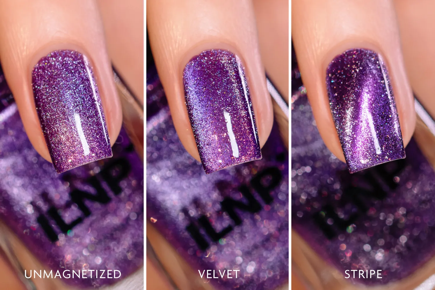ILNP Grape Soda magnetlack druvlila holo POP