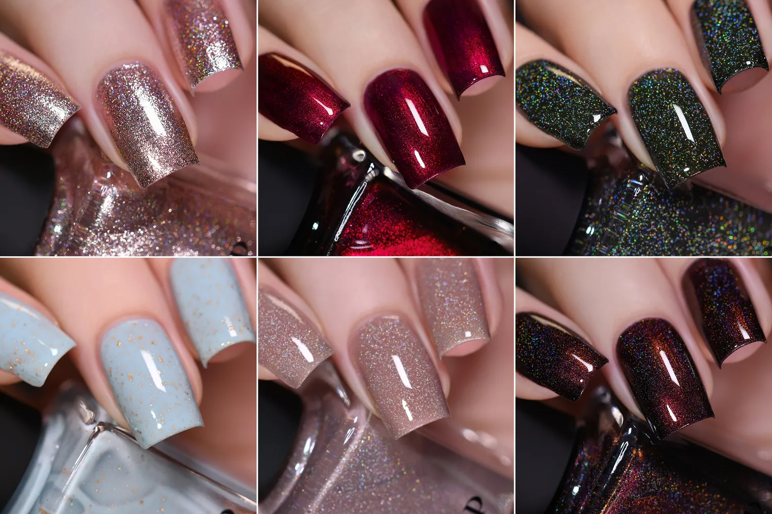 ILNP Tis The Season nagellack set 6-pack juliga nyanser