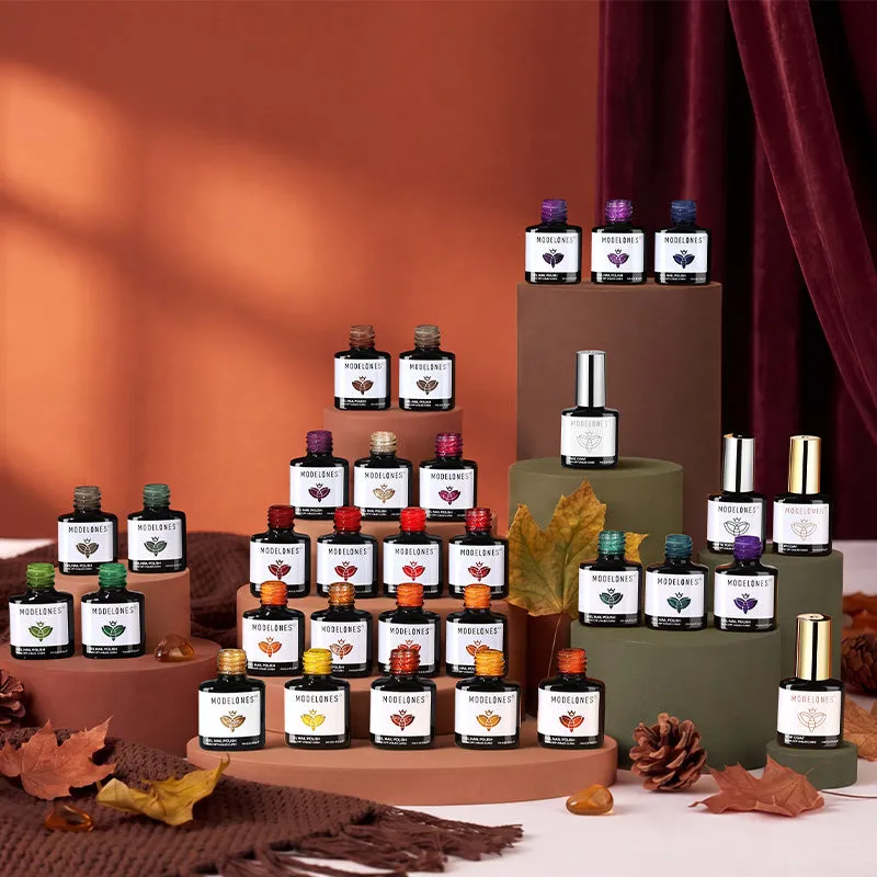 Modelones Fall Palette gellack set höst kräm