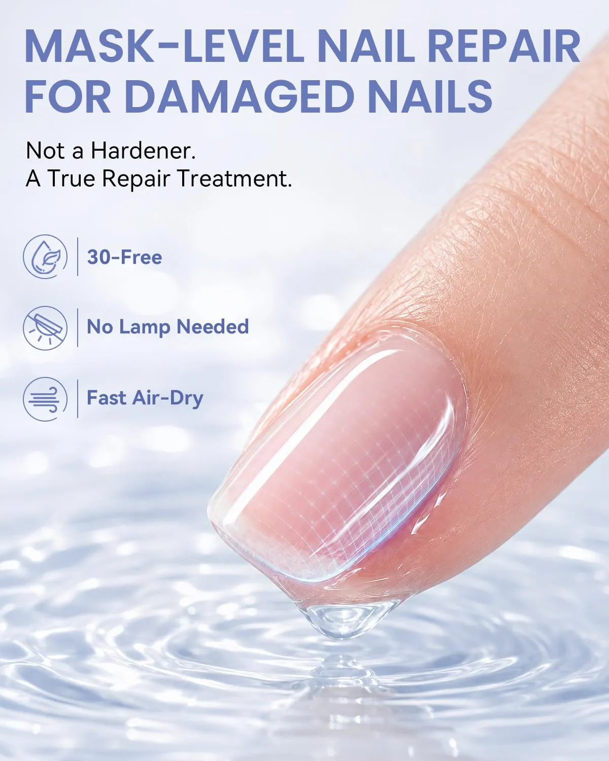 Makartt Water-Based Nail Strengthener nagelstärkare Clear