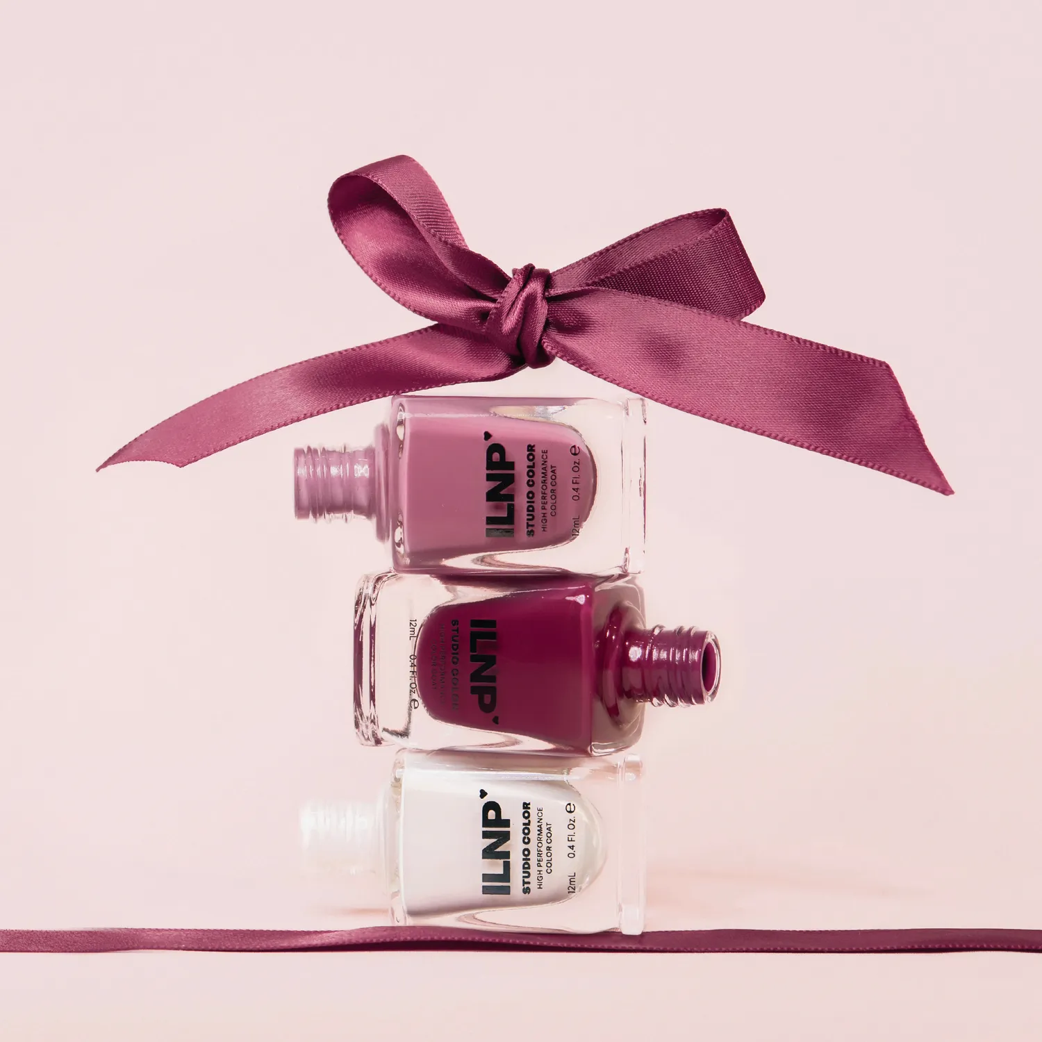 ILNP Love Story Collection nagellackset 3-pack krämig