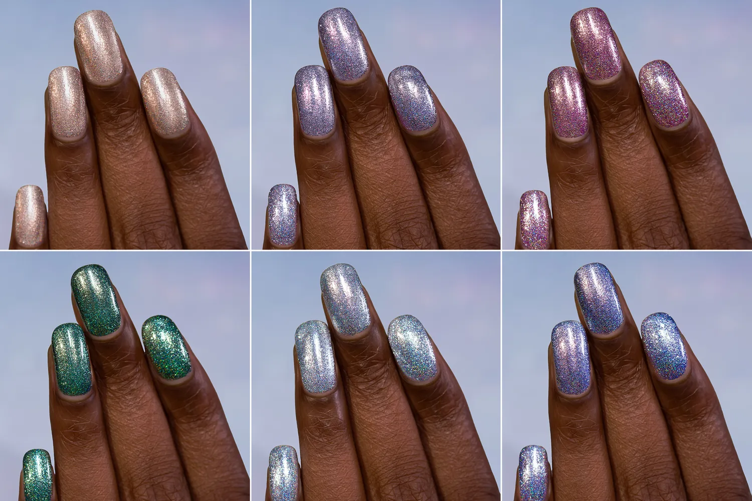 ILNP Eternal nagellacksset 6-pack ultra metallic vinter