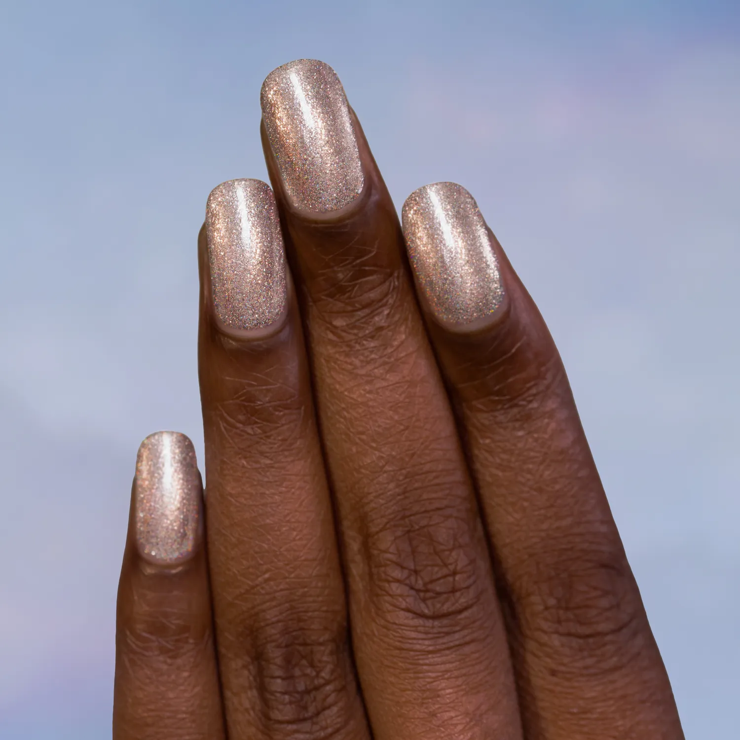ILNP Crystal nagellack champagne metallic