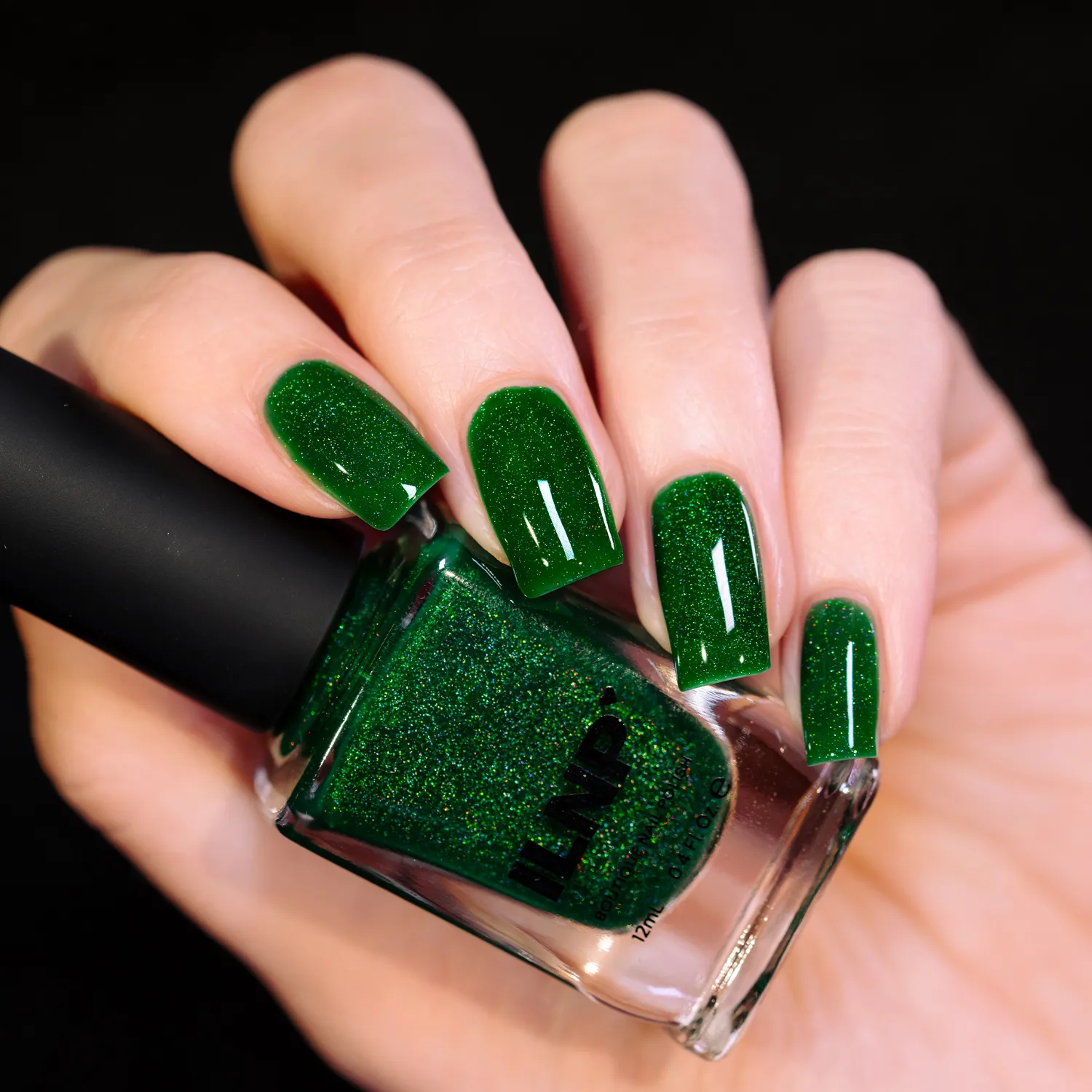 ILNP Playground Caterpillar nagellack grön jelly