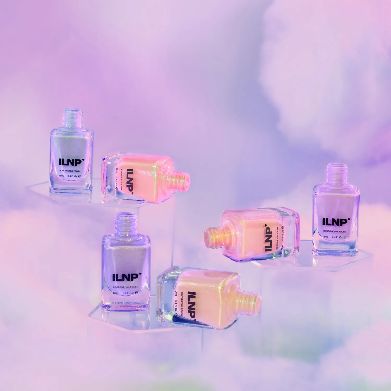 ILNP Cloud Nine nagellacksset pastell 6x12 ml