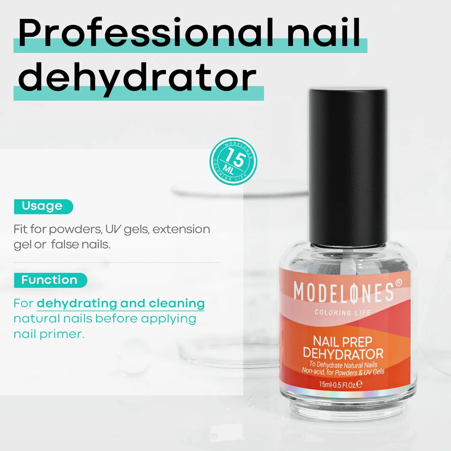 Modelones Nail Prep Dehydrator 15 ml nagelprep