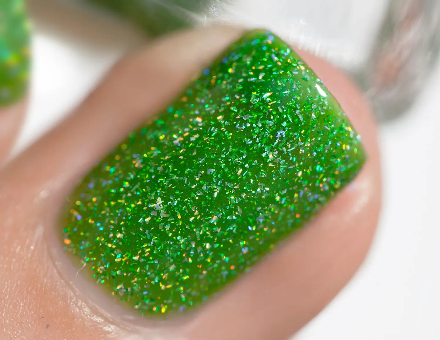 ILNP Someday nagellack limegrön holografisk