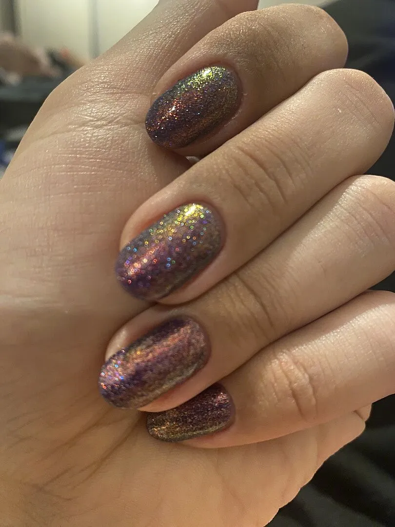 Cirque Colors Star Crossed Lovers nagellack lila multikrom