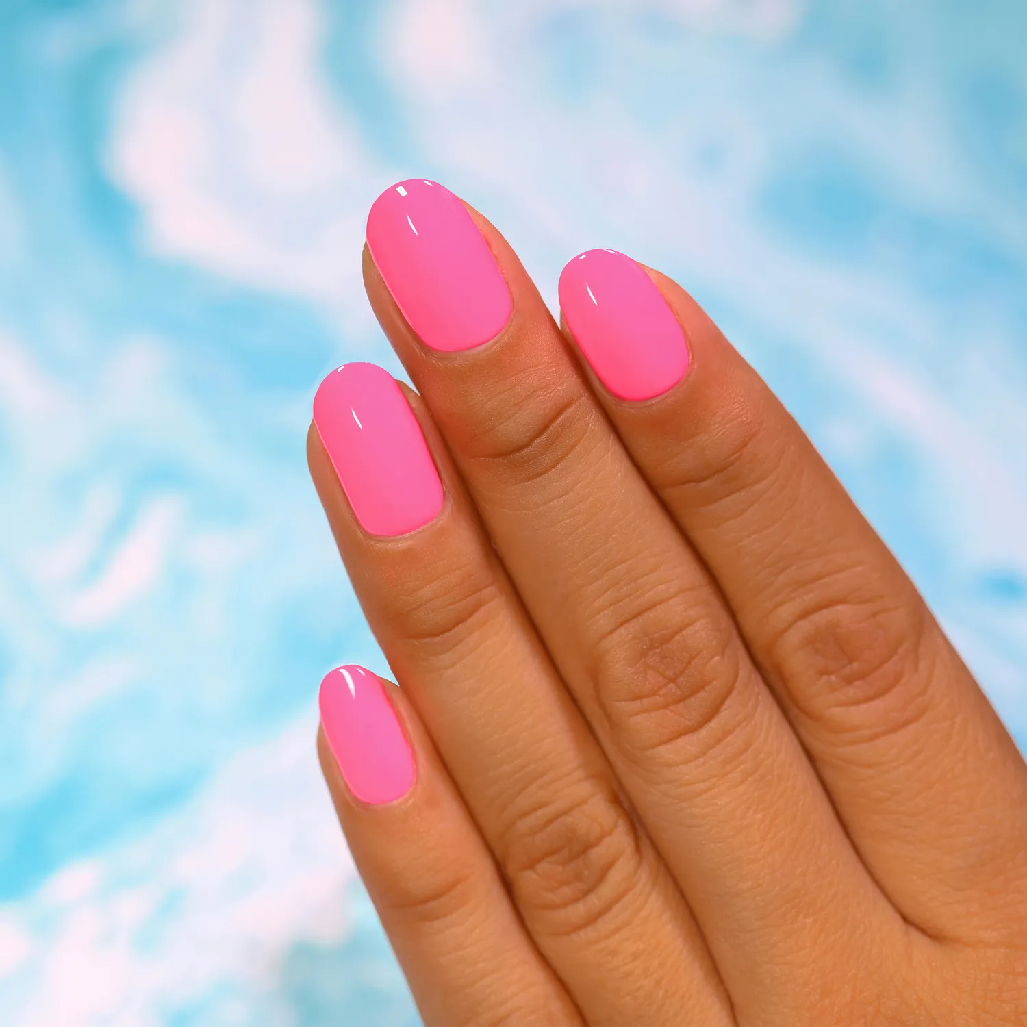 ILNP Two Piece nagellack neonrosa kräm