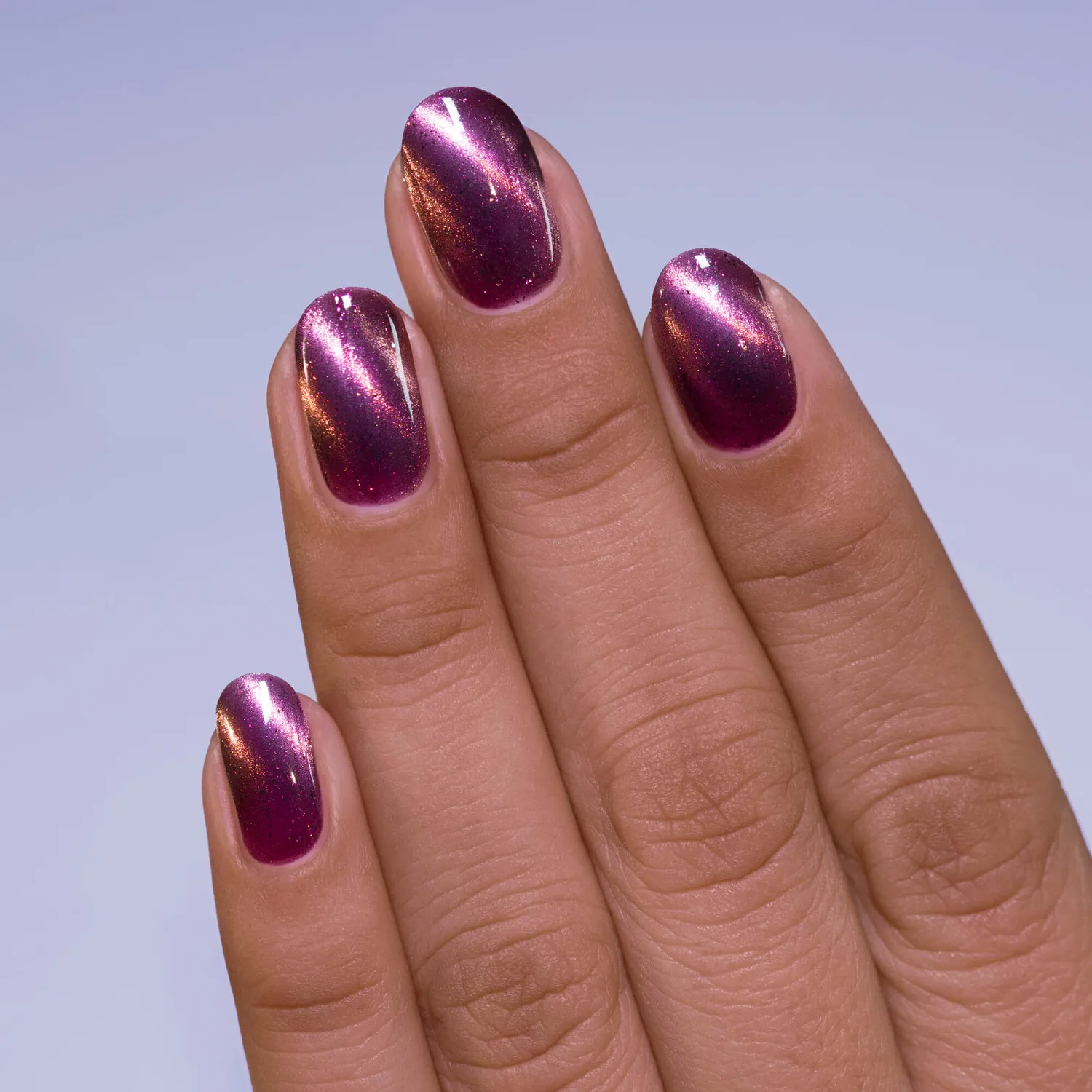 ILNP Winter Sugar Plum nagellack magnetiskt mauve