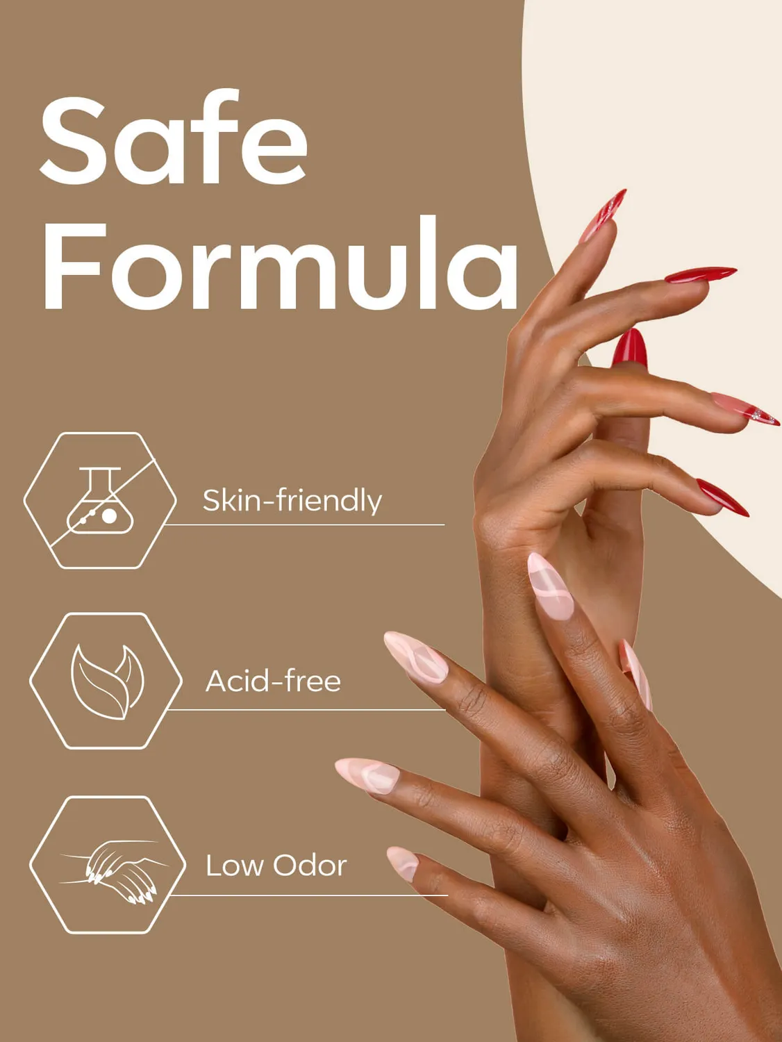 Modelones 4-i-1 nagellim + prep + top 15 ml