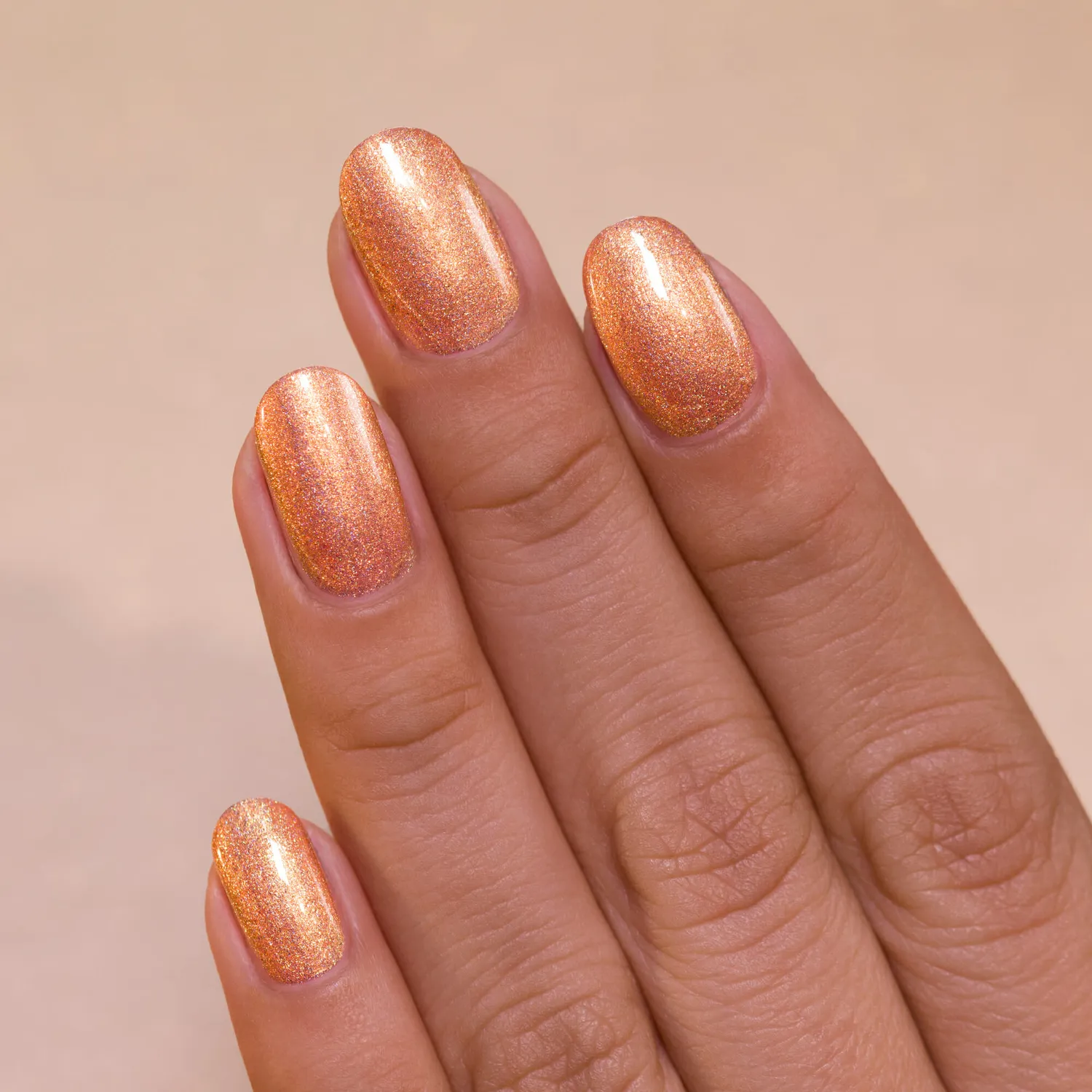 ILNP Golden Hour Sundown nagellack guld shimmer