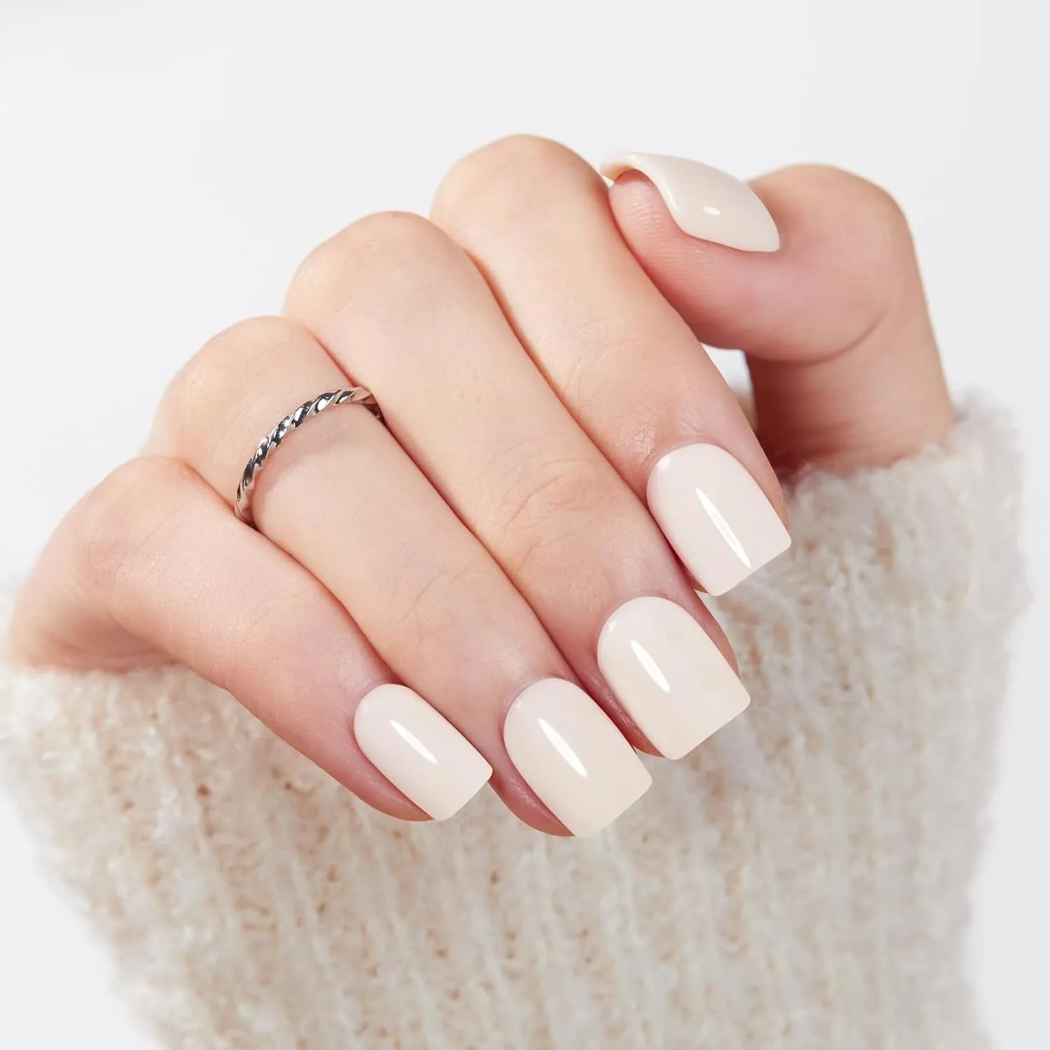 Modelones Blush Skin Nude lösnaglar beige-rosa