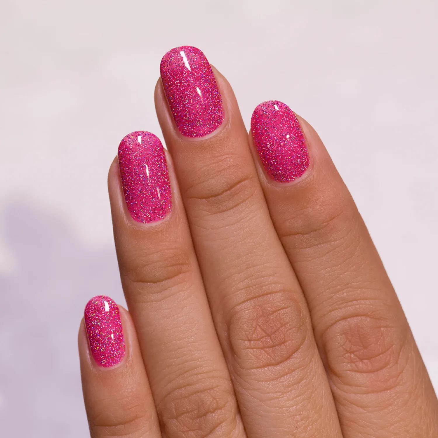 ILNP nagellack Jello Shot rosa jelly