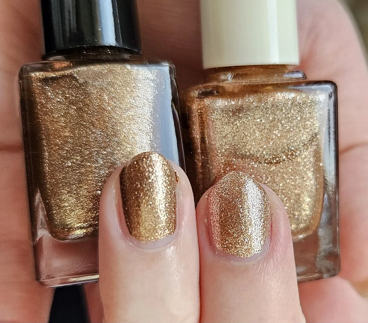 Cirque Colors Halcyon nagellack metalliskt roséguld