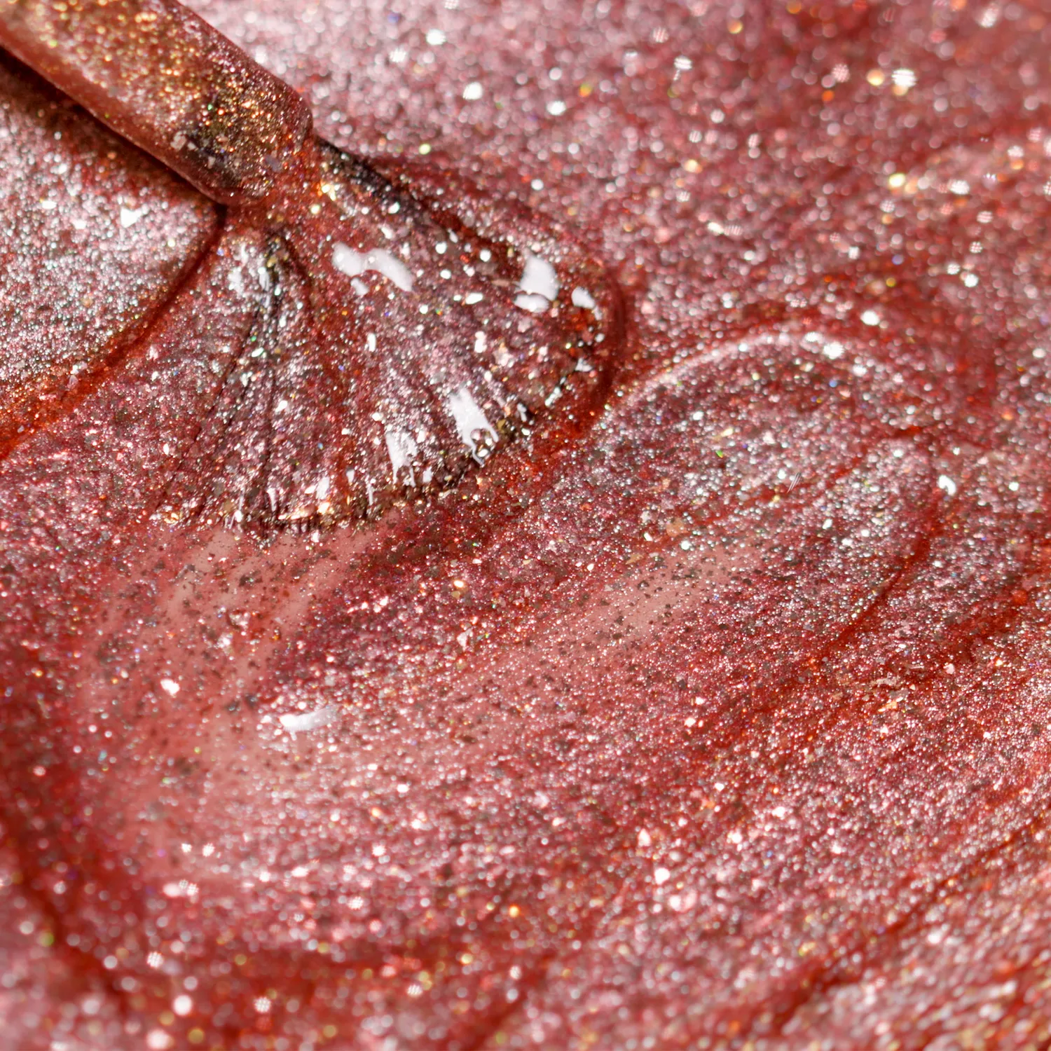 ILNP Rosé magnetiskt nagellack rosa holo