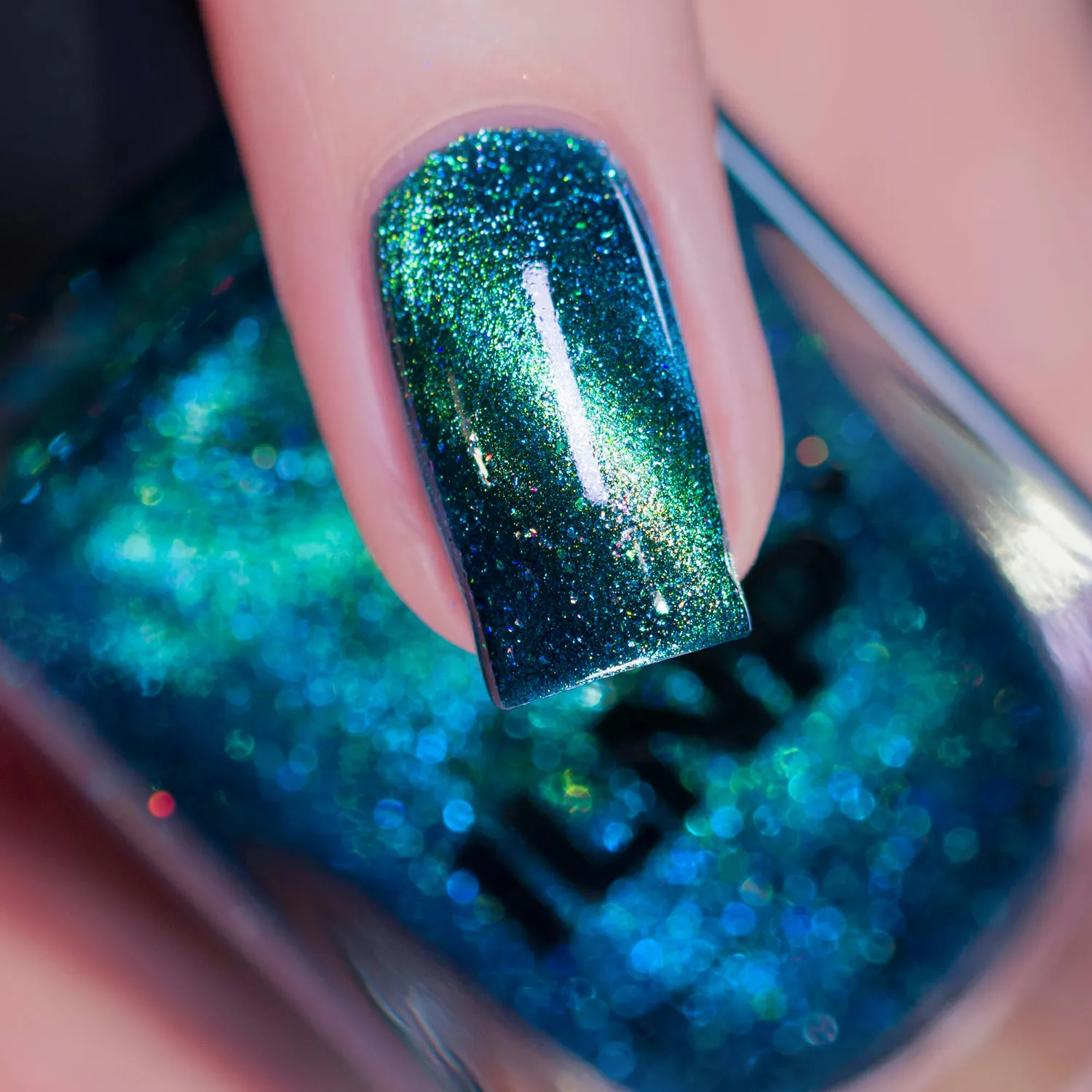ILNP Fairy Forest Enchantment magnetiskt nagellack teal