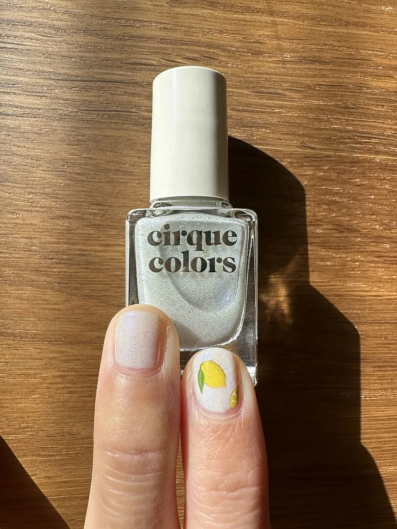 Cirque Colors Last Unicorn holografiskt lack vit-indigo