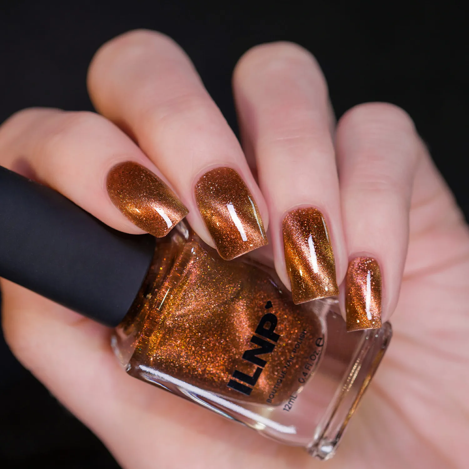 ILNP Fairy Forest Fawn magnetiskt nagellack brun