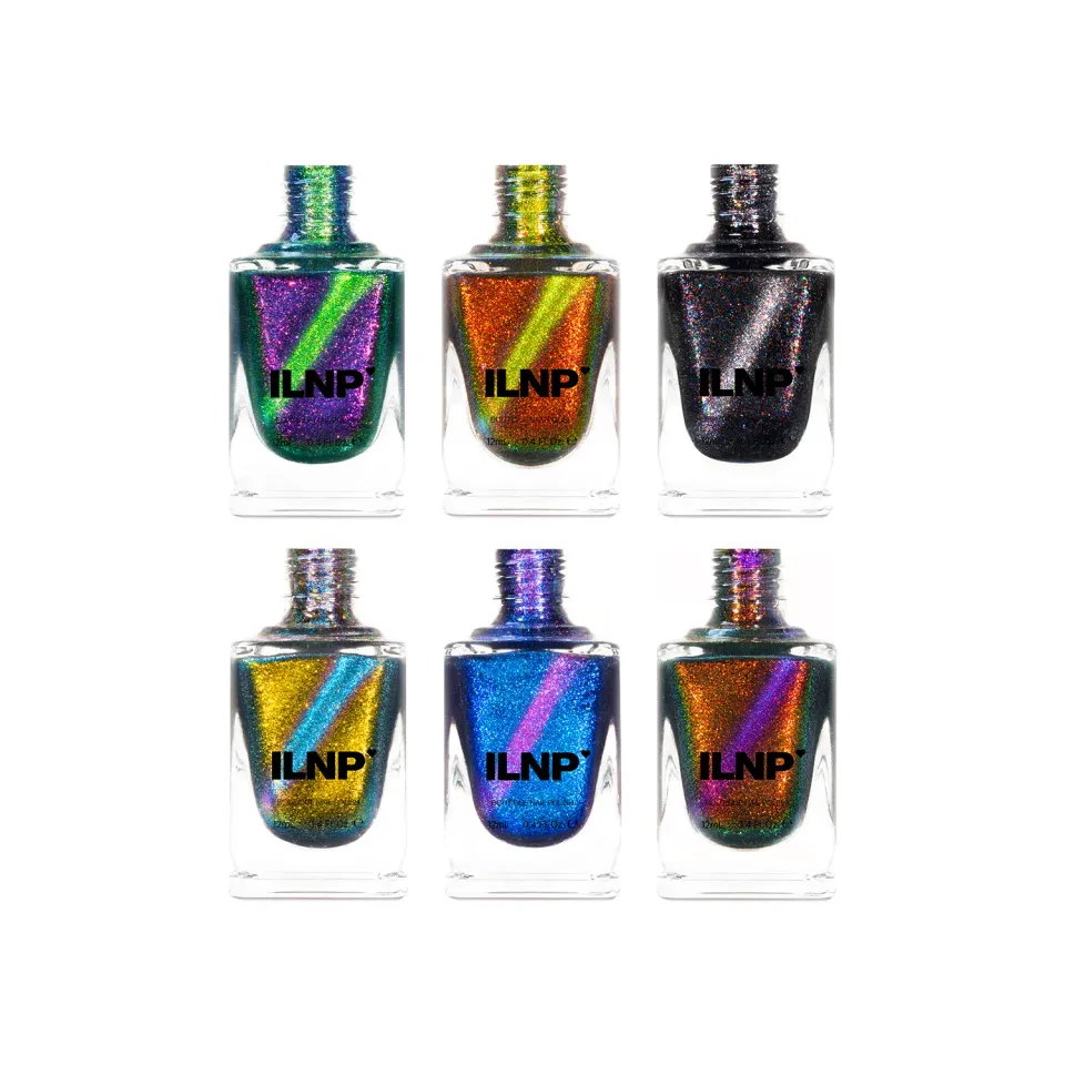ILNP Twisted nagellackset 6-pack magnetisk effekt