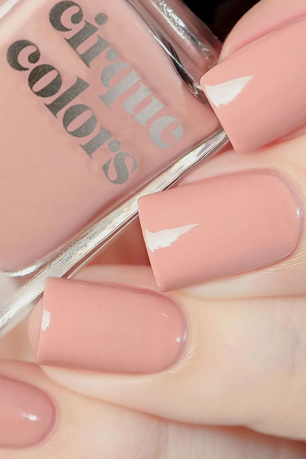 Cirque Colors Minetta nagellack rosa nude crème