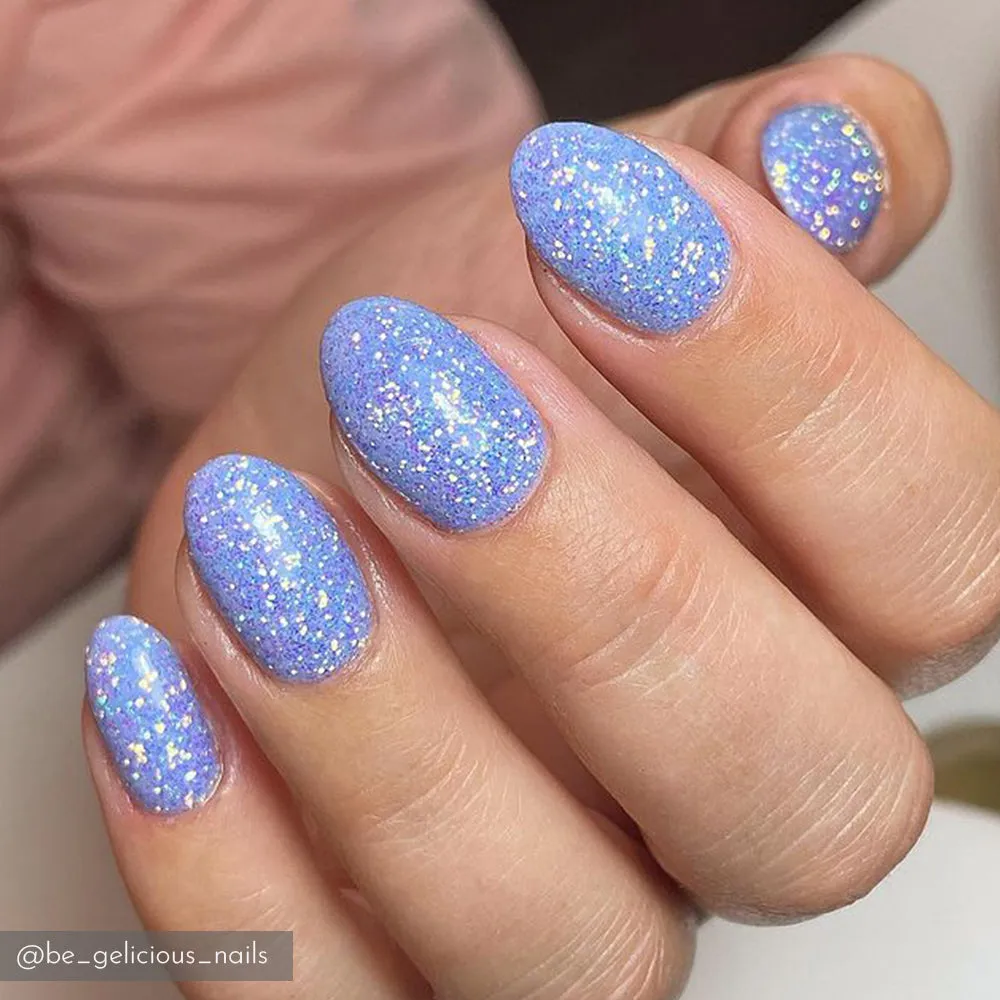Iz Beauty Ocean Shimmer nagelglitter ljuslila 6g