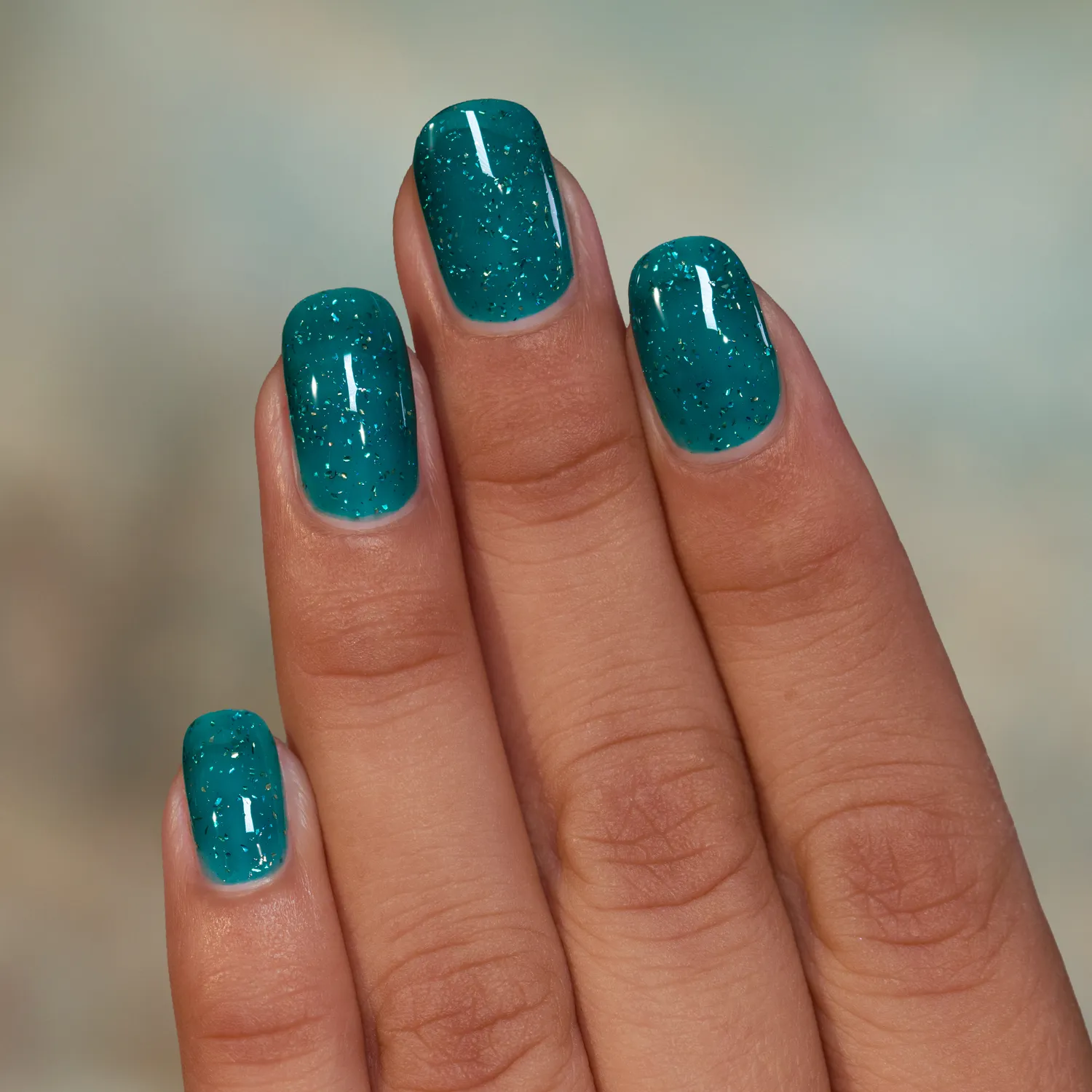 ILNP Santa's Workshop Unwrapped nagellack djup teal jelly