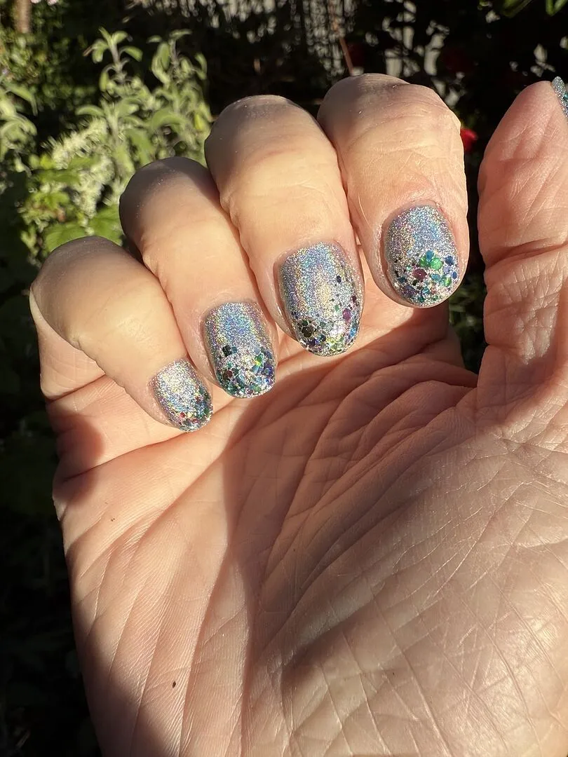 Cirque Colors Subculture nagellack silver holo