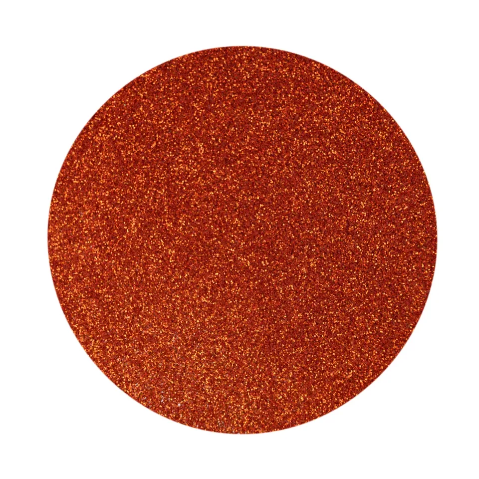 Iz Beauty Firework nagelglitter 6g mörkorange holo